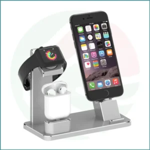 3 In 1 Aluminum Charging Dock Station Stand for Apple Devices