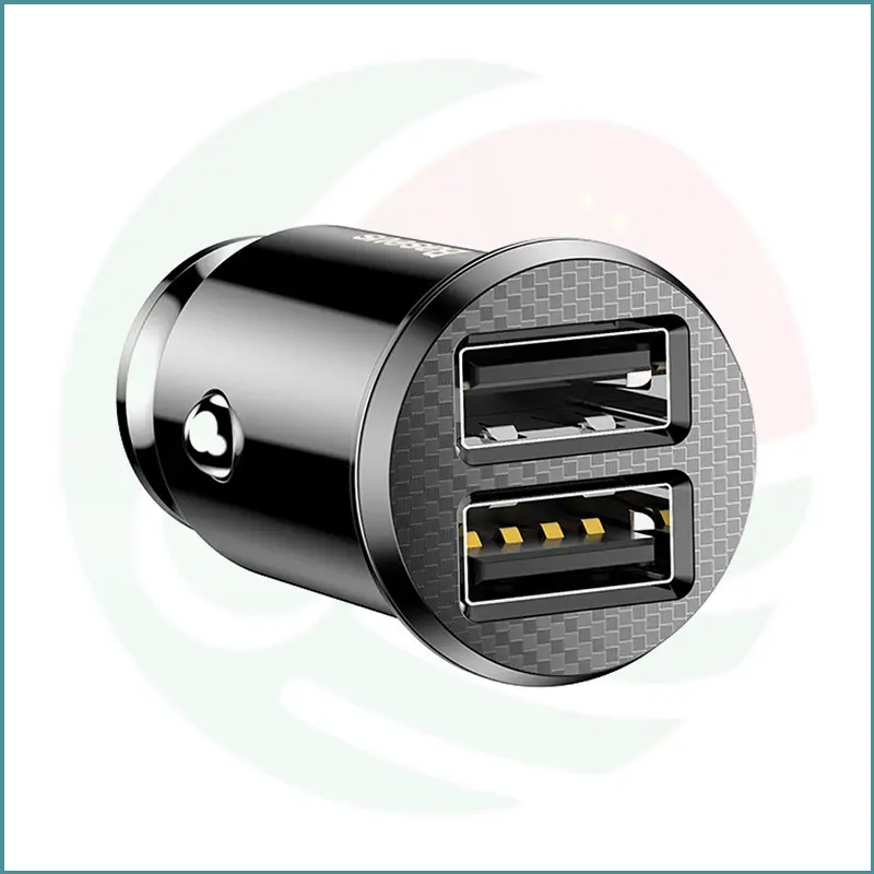 Baseus Grain Car Charger | Dual USB - Image 2