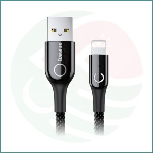 Baseus USB To Lightning Cable | C-Shaped Light Intelligent Power-off (Pouch Packing)