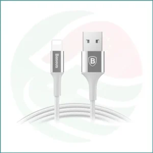 Baseus Mirror Metal Design Cable with Indicator Light for iPhone