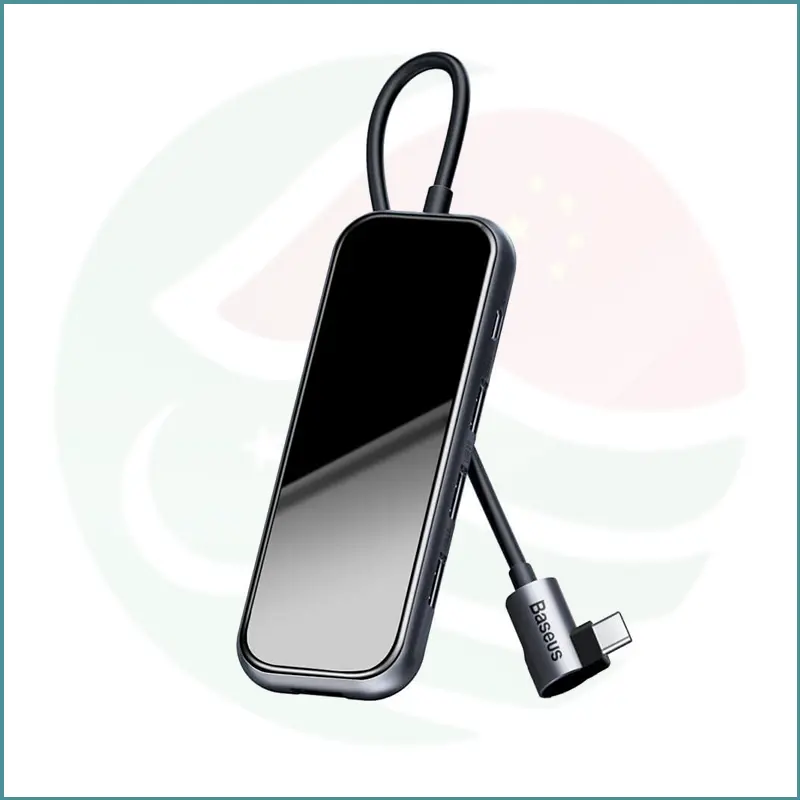 Baseus Superlative Multi-functional HUB | Type-C Docking Station | 2xUSB 3.0 | 4K HDMI | Audio | PD 60W | iWatch Wireless Charger - Image 2