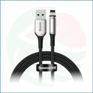 Baseus Zinc Magnetic USB To Lightning Cable For iPhone | 480Mbps | Magnetic Connector | 1m/2m (Pouch Packing)