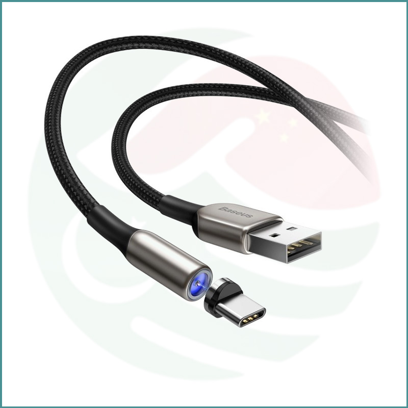 Baseus USB To Type-C Zinc Magnetic Charging Cable (Pouch Pack) - Image 2