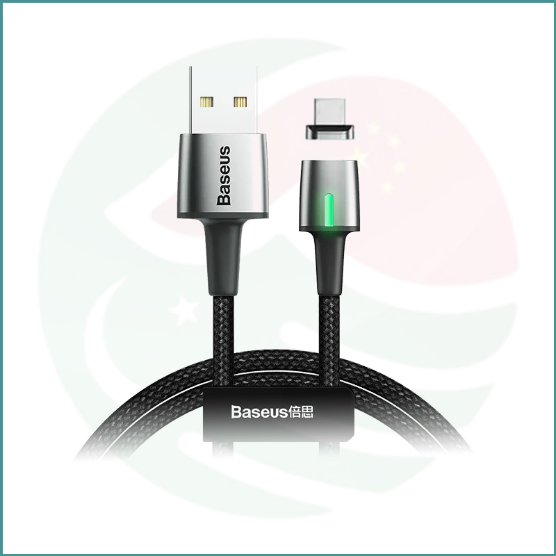 Baseus USB To Type-C Zinc Magnetic Charging Cable (Pouch Pack) - Image 3