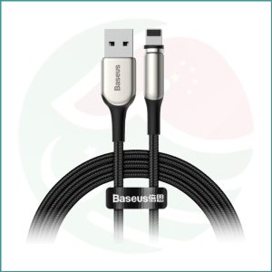 Baseus Zinc Magnetic USB To Lightning Cable For iPhone | 480Mbps | Magnetic Connector | 1m/2m (Pouch Packing)