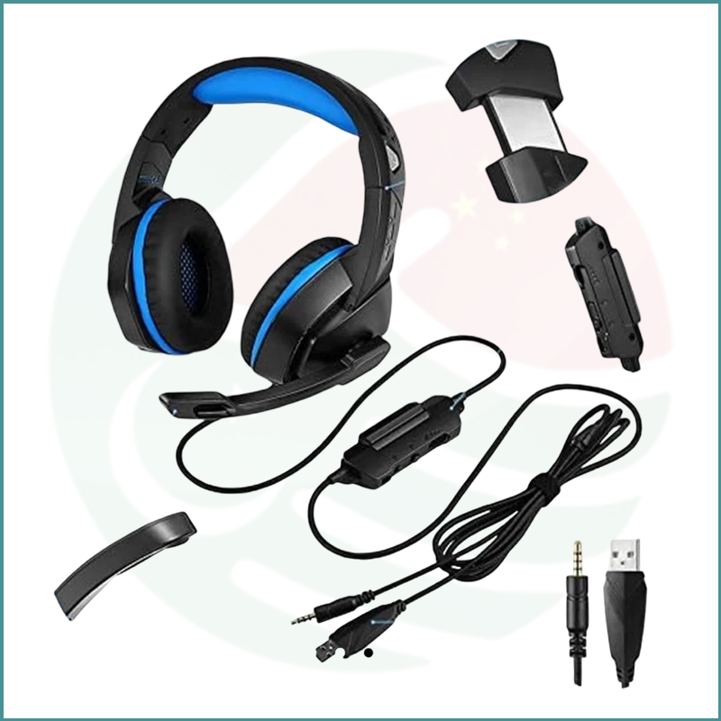Beexcellent GM‑14 Pro Gaming Headset | 120° Adjustable Microphone | LED Lights | 3.5mm Jack - Image 2