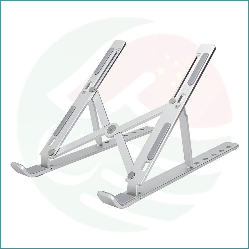 Laptop Stand | Creative Folding Aluminum Bracket | Ergonomic Portable Holder | Adjustable Angles