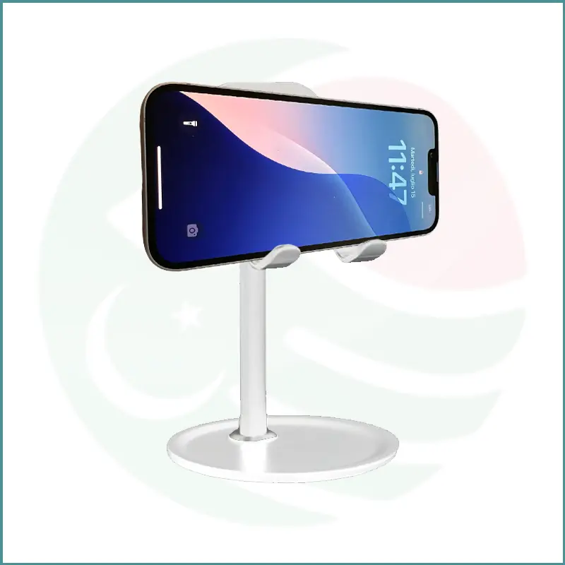 Desktop Support Phone & Tablet Holder | Adjustable Angle | Universal Stand - Image 3