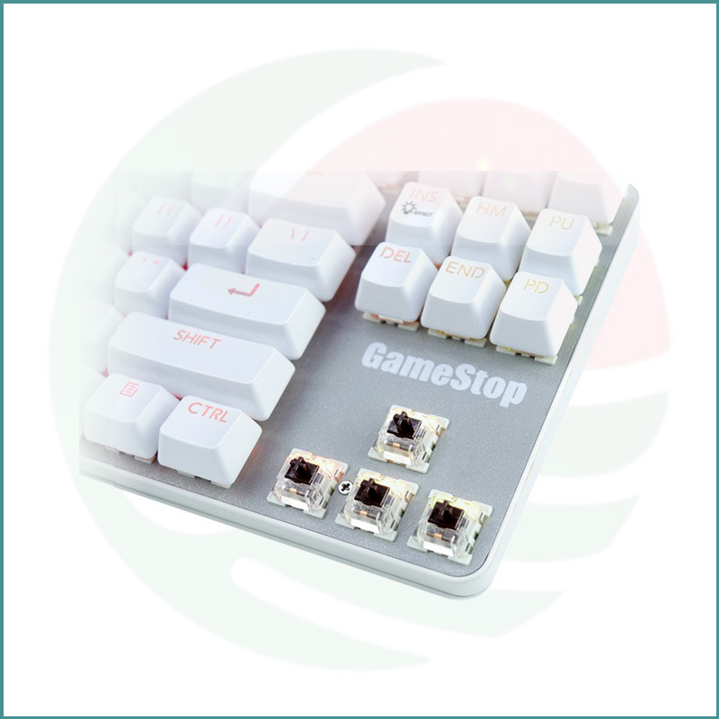 GameStop GS200 FPS Sniper ARGB Mechanical Gaming Keyboard - White (Brown Switches) - Image 4