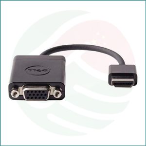 HDMI to VGA Monitor Adapter | Black | 1080p Full HD @ 60Hz