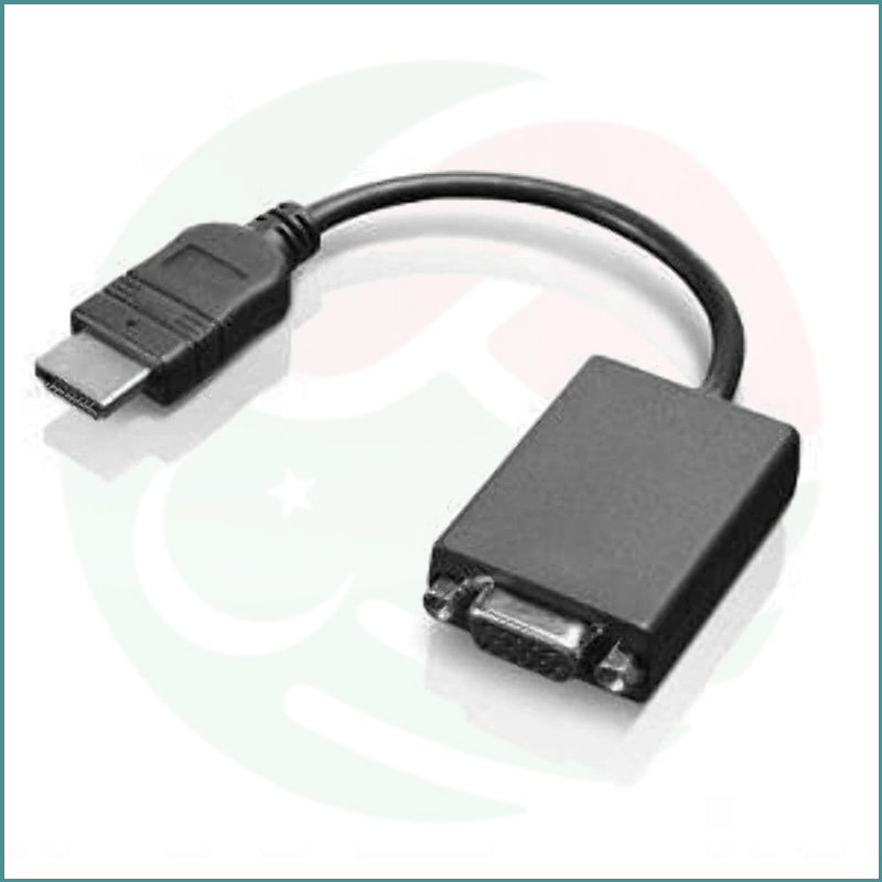 HDMI to VGA Monitor Adapter | Black | 1080p Full HD @ 60Hz - Image 3