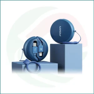 PISEN 20W Type-C to Lightning Retractable iPhone Cable | Fast Charging | (Pouch Packing)