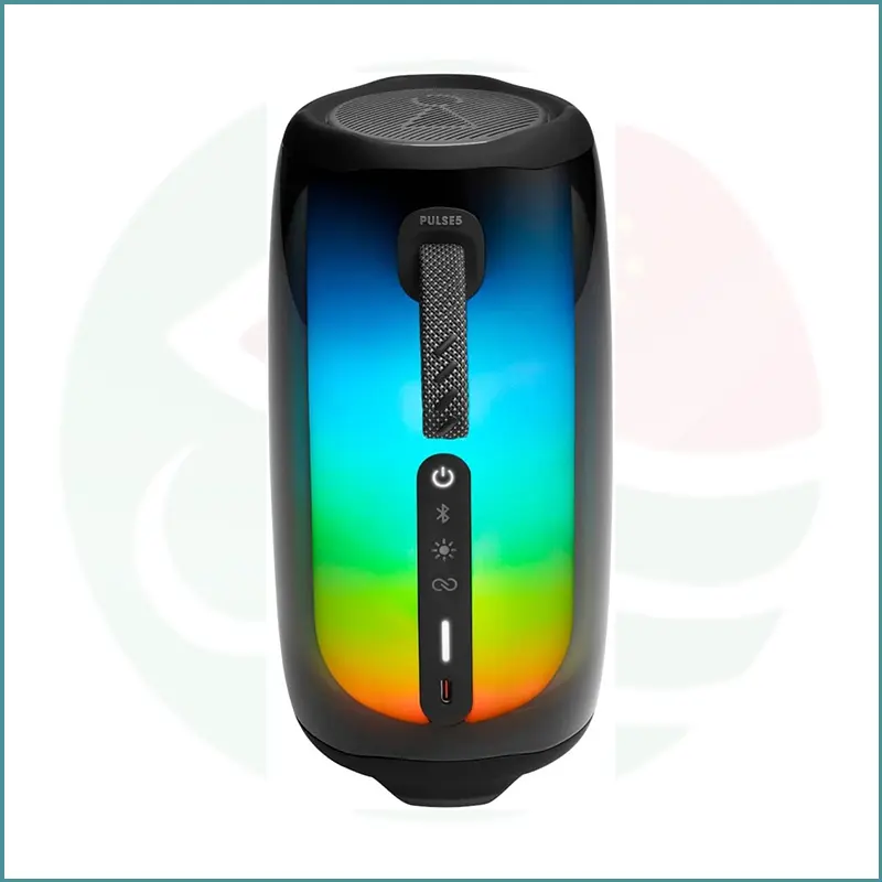 Pulse 5 Portable Bluetooth Speaker | 360° Light Show | Deep Bass | Waterproof | 12H Playtime - Image 2