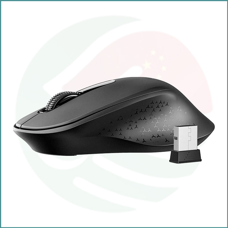 Victsing 2.4G Slim Silent Wireless Mouse, Silent Click, Portable, Ergonomic Design Mouse - Black | PC299A - Image 4