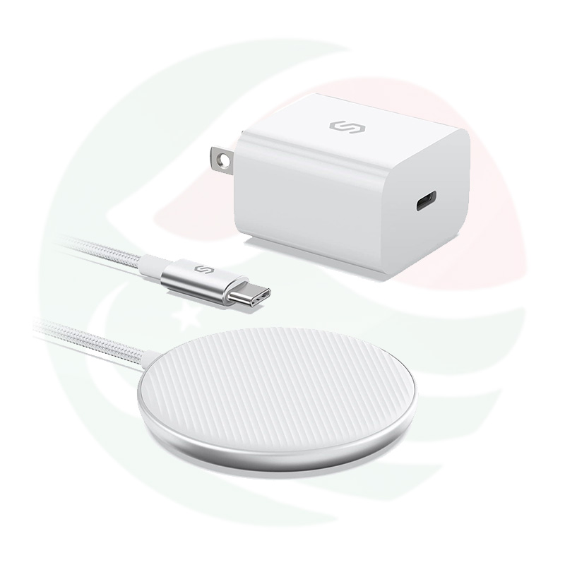 Syncwire Magnetic Wireless Charger with 20W USB-C Adapter