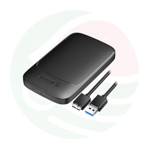 ORICO 2.5 inch External Hard Drive Enclosure USB 3.0 to SATA III, 9.5mm 7mm SATA HDD SSD Max 6TB Support- Black (2020U3)