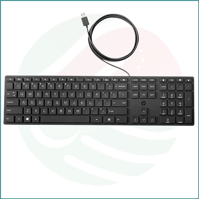 HP 320K Wired | Slim and Smart Business Keyboard - Without Box