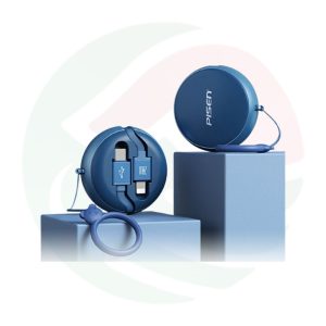 PISEN 20W Type-C to iPhone Retractable Lightning Cable | Fast Charging | (Pouch Packing)