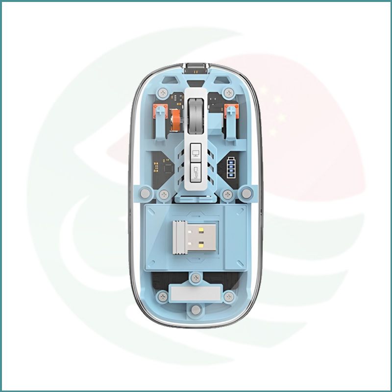 Yilima Transparent Wireless Rechargeable Mouse - Image 4
