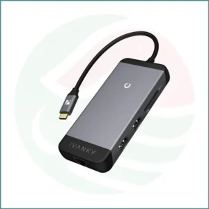 iVANKY 7‑in‑1 USB‑C Hub | 4K HDMI | 100W PD | 2×USB‑A 3.0 | SD/TF Card Readers | Gigabit Ethernet
