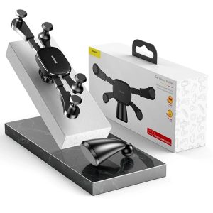 BASEUS Horizontal Screen Gravity Car Support Holder Phone Stand
