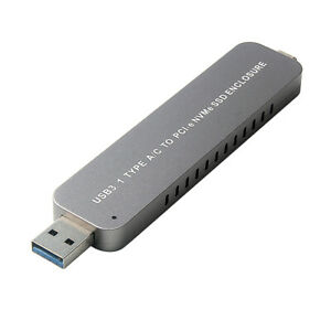 USB 3.1 TYPE A/C to PCI-e NVMe SSD ENCLOSURE