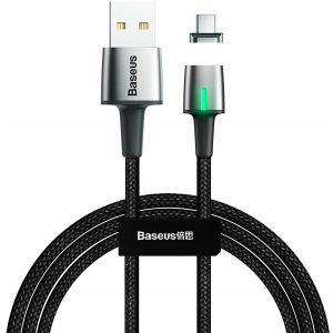 Baseus Zinc Magnetic suction Fast Charging Cable for Type-C (Pouch Packing)
