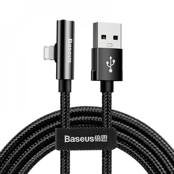 Baseus Rhythm Bent Connector Audio Cable for iPhone Interfaces