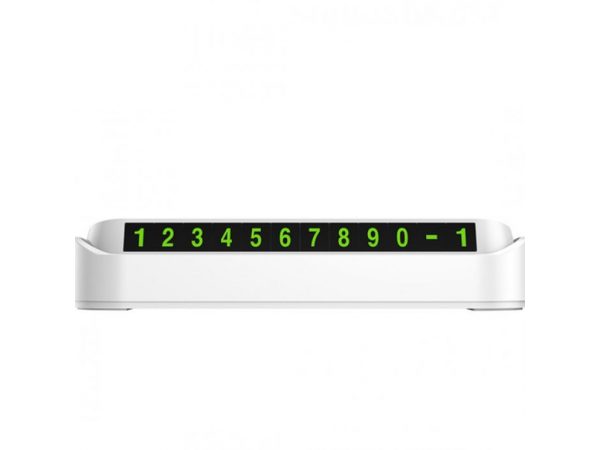 Baseus Tock Temporary Parking Number Card
