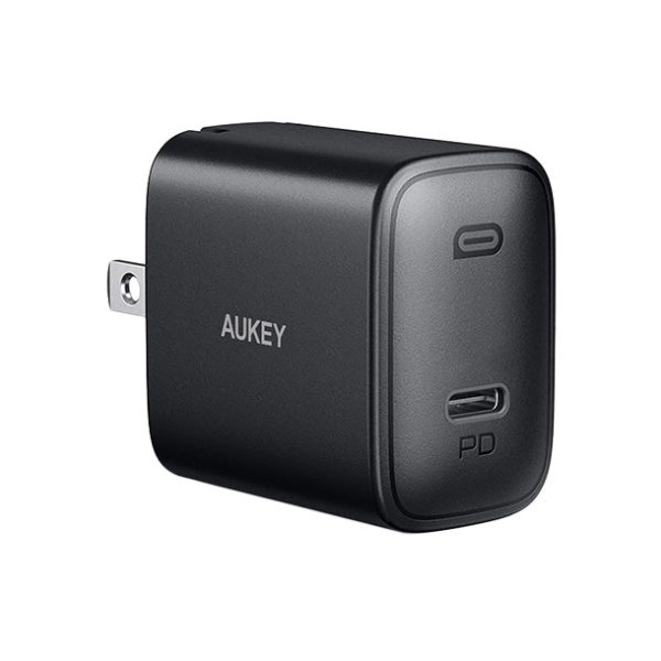 AUKEY Swift 20 W PD Wall Charger Ultra Compact Charger for iPhone other PD Enabled Devices.