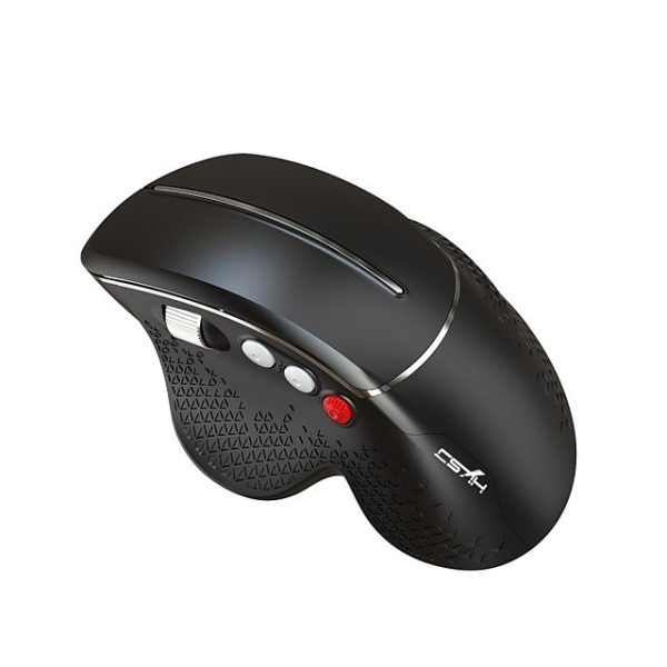 SIDE WHEEL Wireless Mouse, HXSJ T32 Ergonomic Vertical Side Wheel 2.4Ghz, Comfortable Grip Power Saving