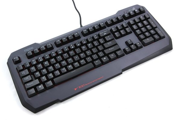 RAPOO V700 Mechanical Gaming Keyboard, Wired USB LED Multimedia Mechanical Keyboard