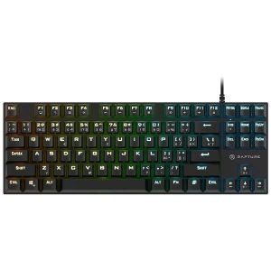 RAPTURE KILO RGB Mechanical Gaming Keyboard, Compact wired keyboard, 87 keys.