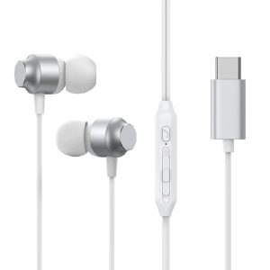 JOYROOM Wired Earphones, JR-EC06 TYPE-C Multifunctional button design, easy to operate & Built-in- high - fidelity microphone, Comfortable Fit- 360 degree spatial audio