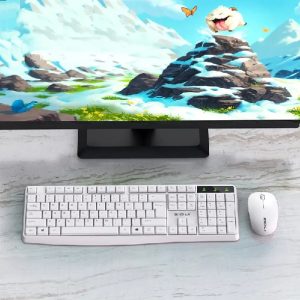 ZIDLI KM65 USB 2.4GHZ Wireless Keyboard Mouse Soft- 2.4GHz wireless Keyboard mouse combo.