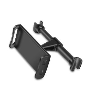 Car Rear Pillow Stand phone holder with 360 degree rotation, small and safe with easy installation.