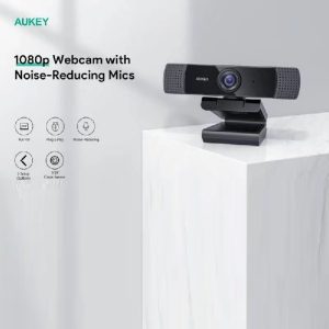 Aukey 1080p Webcam PC-LM1E Original New Box packed