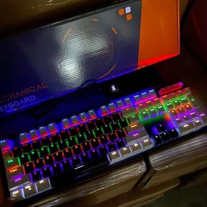 OCG YT-2014 mechanical gaming keyboard with blue switches