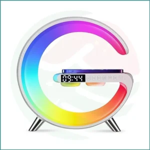 G63 G‑Shaped Smart LED Lamp | Bluetooth 5.0 Speaker | Wireless Charger | 9 Lighting Modes
