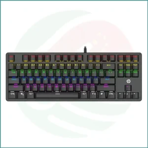 HP GK200 Mechanical Gaming Keyboard | Blue Switch | RGB Lighting | 87 Keys