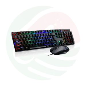 Teamwolf Mechanical Gaming Wired Keyboard And Mouse Combo