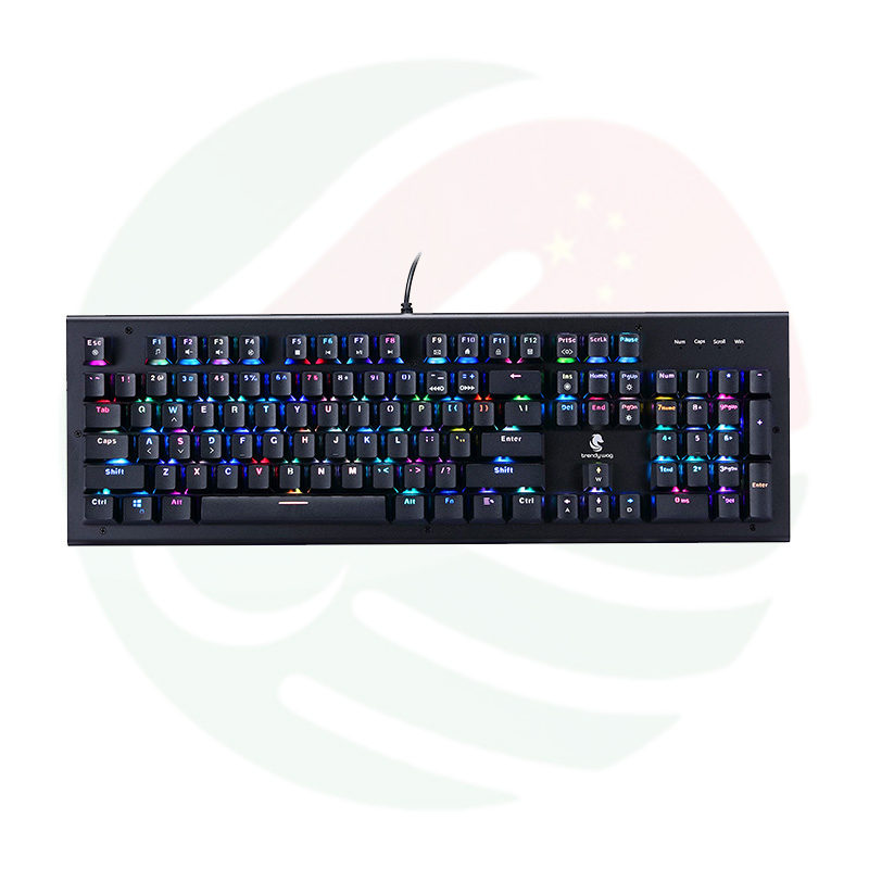 Trendy Wag Wired Mechanical Gaming Keyboard | Full Size | RGB | Blue Switches