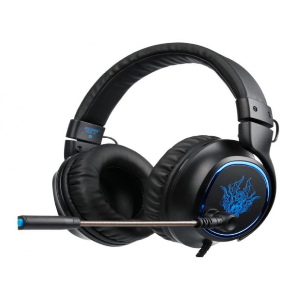 SADES R6 USB 7.1 Channel Sound Gaming Headset wired Headphones