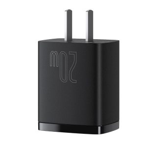 Baseus Compact Super U+C Dual Ports 20W Power Adapter