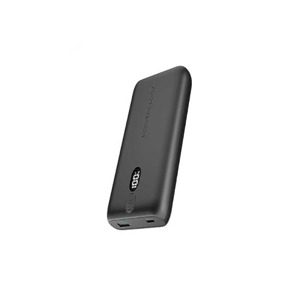 Powerology Onyx 10000mAh PD 35W Powerbank, USB-C & USB-A Output (Without Box)