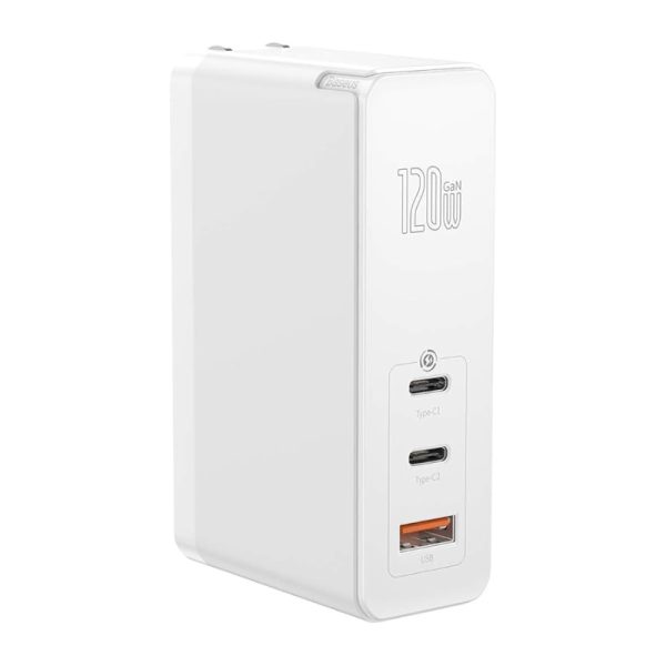 Baseus 120w Dual PD+USB Charger (Without Box)