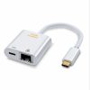CABLE CREATIONS TYPE C TO gigabit ETHERNET + TYPE C Hub (Pouch Pack) - Image 2