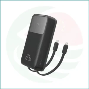 Baseus Comet Series Power Bank | 10,000mAh / 20,000mAh | Dual‑Cable | 22.5W Fast Charging | Digital Display