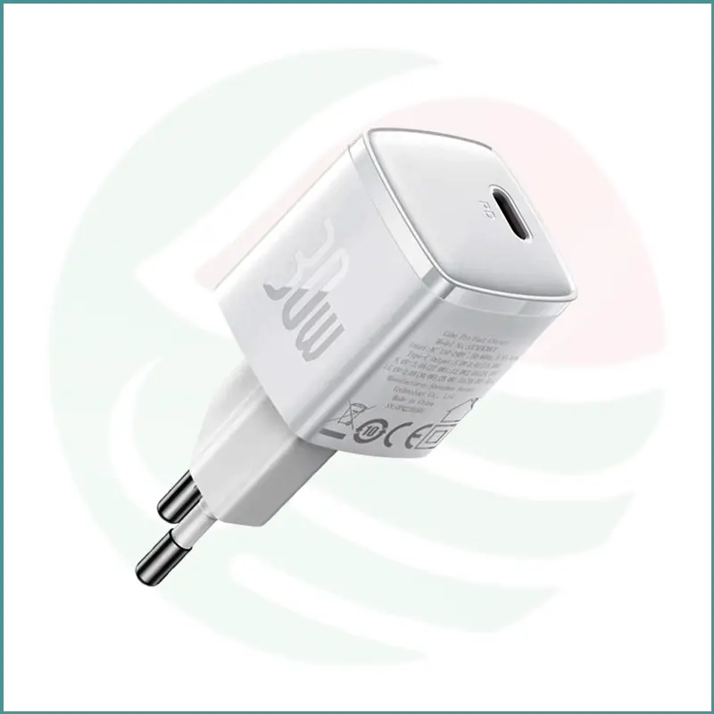 Baseus GaN30 Fast Charger Cube | 30W | (Pouch Packing)