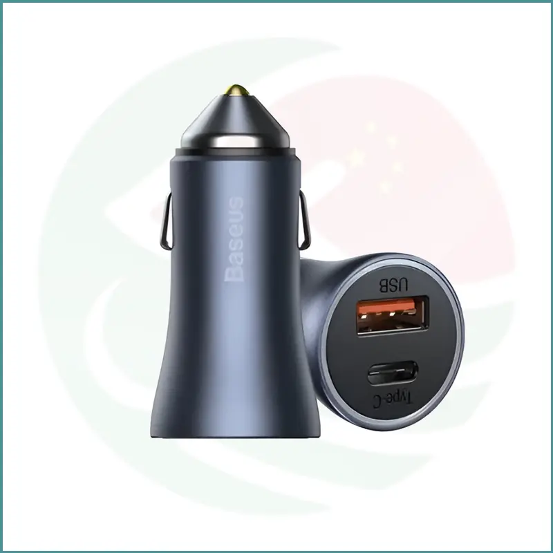 Baseus Golden Contactor Pro Dual Quick Car Charger U+C 40W